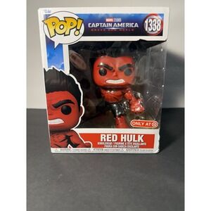 Funko Pop Marvel Captain America Brave New World Red Hulk 1338 Target Exclusive